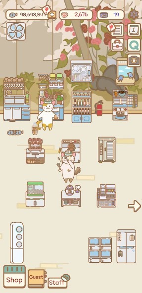 Cat Cartoon Cafe 1.0.7 APK + Мод (Unlimited money) за Android