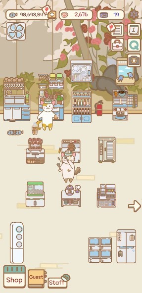 Cat Cartoon Cafe‏ 1.0.7 APK + Mod (Unlimited money) إلى عن على ذكري المظهر