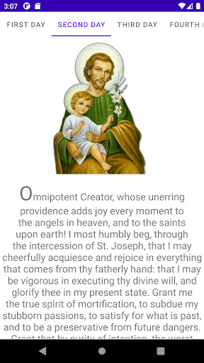 Catholic Novenas Screen 2