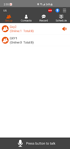 Android application Hit2Talk screenshort