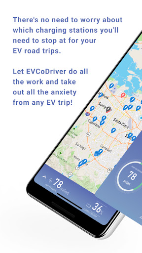 Android application EVCoDriver screenshort