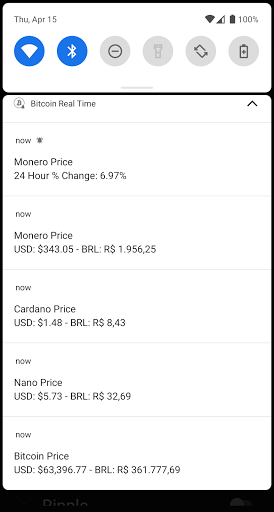 Bitcoin Real Time Screen 3