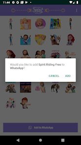 Captura de Pantalla 7 DreamWorks TV Spirit Stickers android