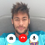 Cover Image of Télécharger Neymar Fake Chat & Video Call  APK