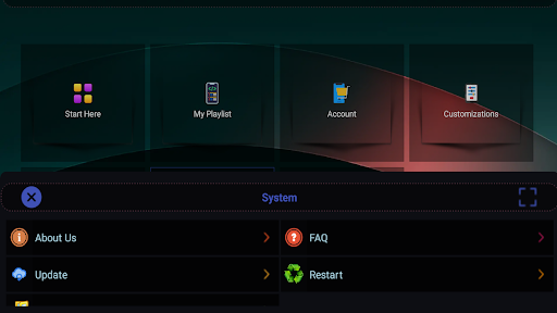 Screenshot of ESA TV (Unofficial)