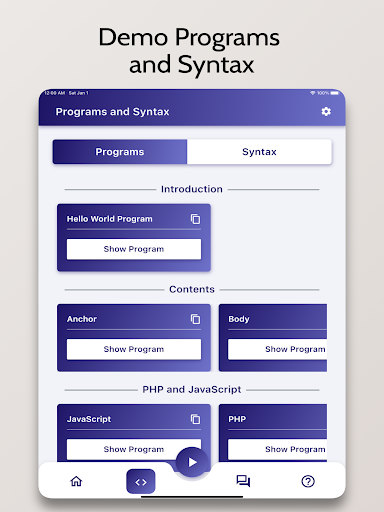 Screenshot of HTML Tutorial - Simplified