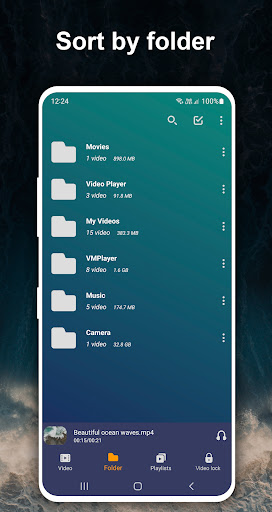 Screenshot of Video Player