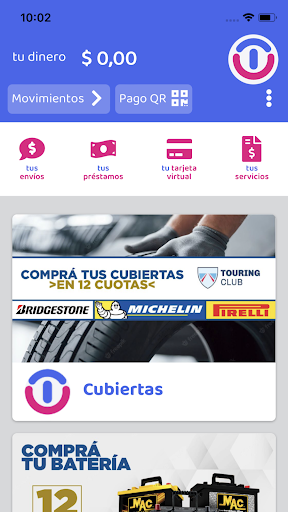 Android application Tucash screenshort