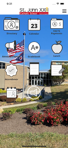 Android application St. John 23 Catholic School screenshort