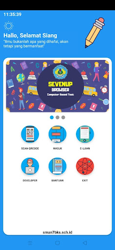 SEVENUP BROWSER Screen 2