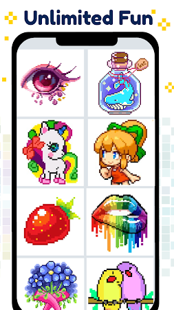Game screenshot Pixel Art Color by number Game hack