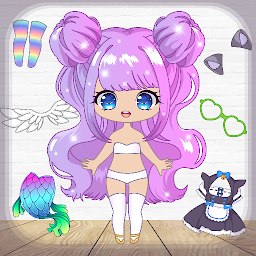 ちびは女の子のためのゲームをドレスアップ Mod Apk