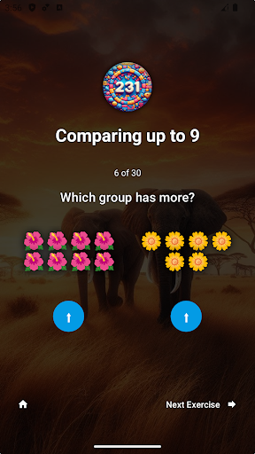 231 Educational Math Game Screen 3