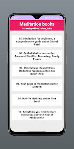 Meditation Books PDF