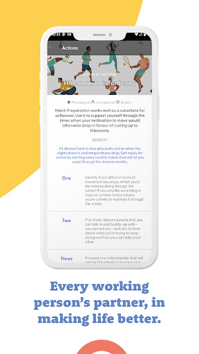 Bank of Me: Wellbeing At Work Screen 2