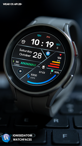Android application IA100 Health Digital Watchface screenshort