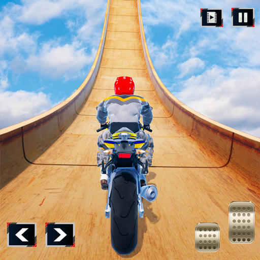 Superhero Bike Mega Ramp Stunt logo