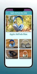 Apple AirPods Max help