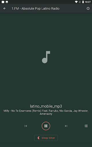 Latin Radio - Live Music Screen 3