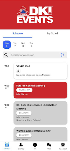 Android application DKI Events screenshort