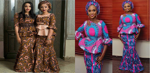 hausa skirt and blouse styles