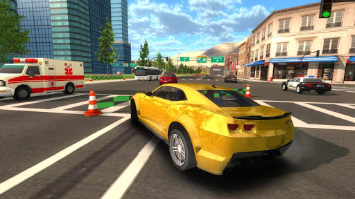 Crime Car Driving Simulator Screen 2