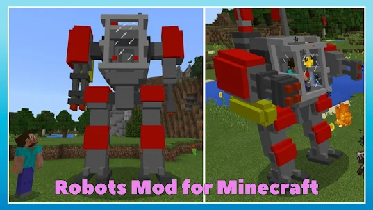 Robots Mod for Minecraft PE