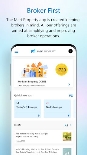 Android application Meri Property screenshort