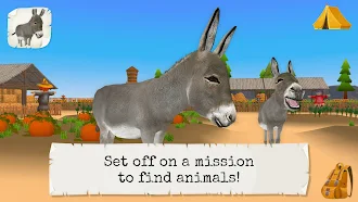 Game screenshot Farm Animals & Pets VR/AR Game mod apk