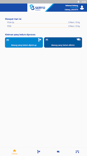 Android application Seryu Cargo Courier screenshort