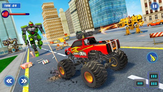 Monster Truck Robot Car Game 1.4.0 APK screenshots 23