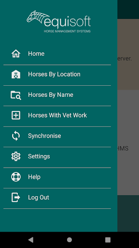 Android application Equisoft Vet App screenshort