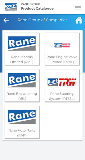 Rane Group Product Catalogue Screen 3