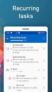 Mein Tagesplaner: organisator Screenshot