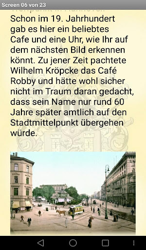 Hannover Demo Historische Tour Screen 3