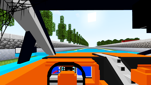 Racing cars minecraft mod Screen 2