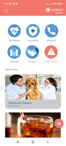 Android application Medicillin screenshort
