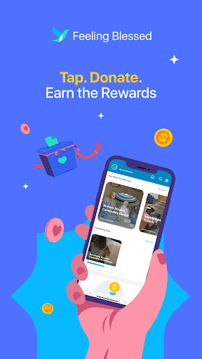 Android application Feeling Blessed - Donation App screenshort