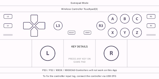GamePad Tester Lite Screen 2