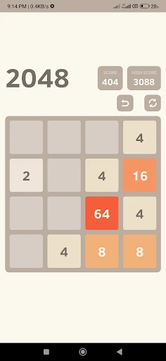 super 2048 - Screenshot 1