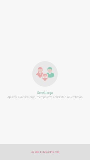 Android application Silsilah Keluarga - Sekeluarga screenshort