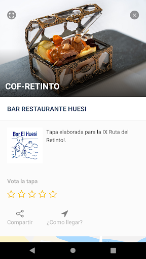 Ruta del Retinto Screen 2