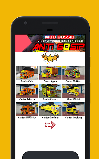 Mod Bussid Livery Truk Canter