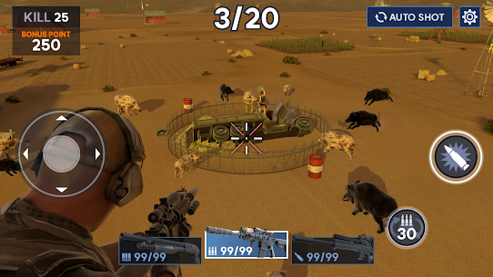 Heli Hog Hunt – Sniper Game 3