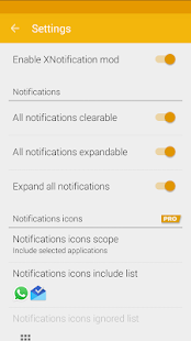 XNotifications Capture d'écran