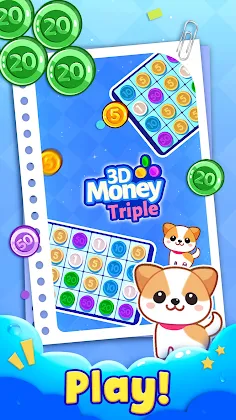 Money Triple 3D - Coin Sort - Screenshot 3