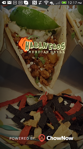 Android application Habaneros Mexican Grill screenshort