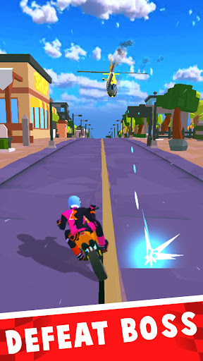 Android application Bike Race - Monster Demolition screenshort