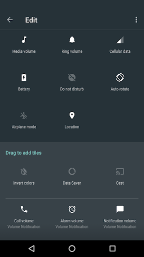 Volume Notification Screen 3