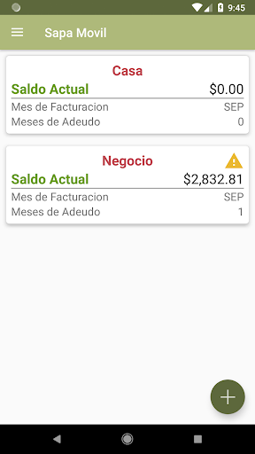 Sapa Movil Screen 2